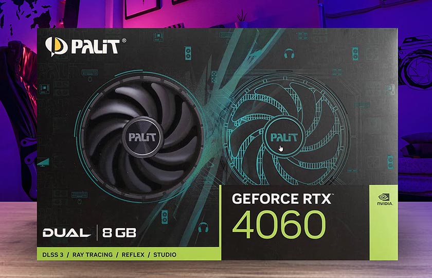Palit GeForce RTX 4060 Dual 8Go 
