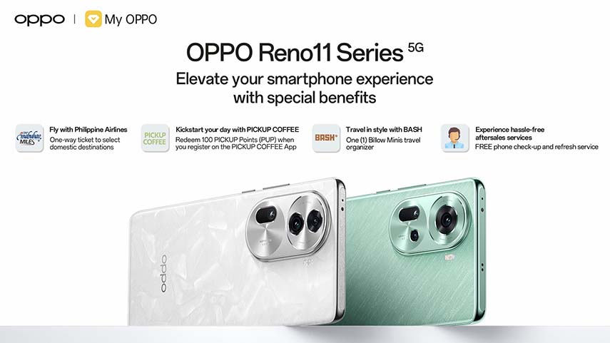 Stand Out by Availing Exclusive Treats and Benefits for OPPO Reno11 Series 5G Owners on the My OPPO App