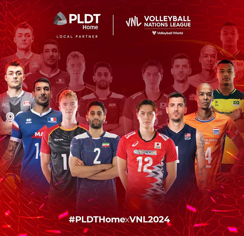 PLDT Home powers up action-packed Volleyball Nations League 2024 in Manila